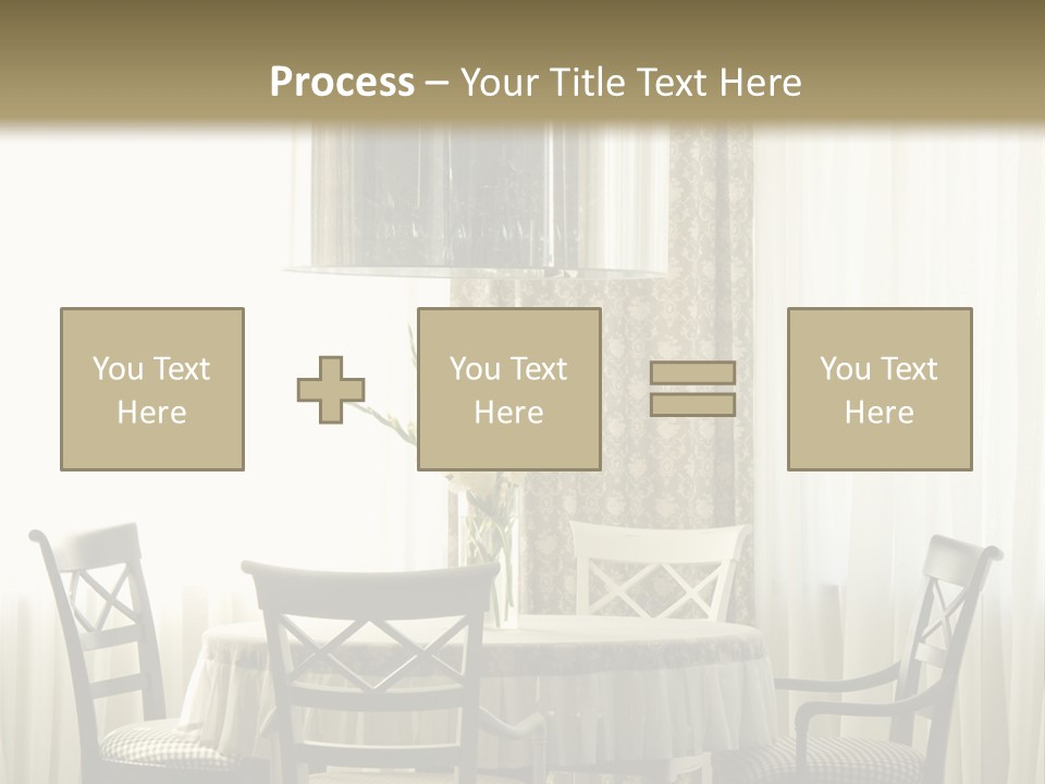 Served Lamp Estate PowerPoint Template
