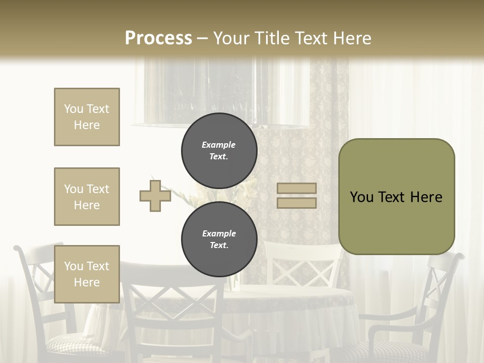 Served Lamp Estate PowerPoint Template
