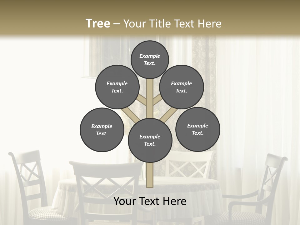 Served Lamp Estate PowerPoint Template