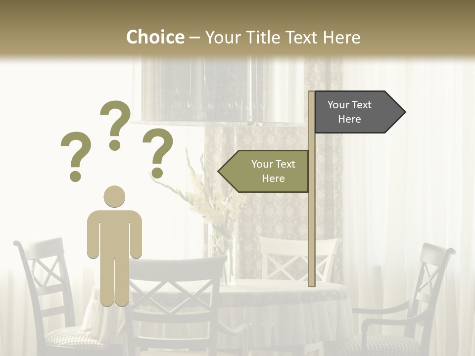 Served Lamp Estate PowerPoint Template