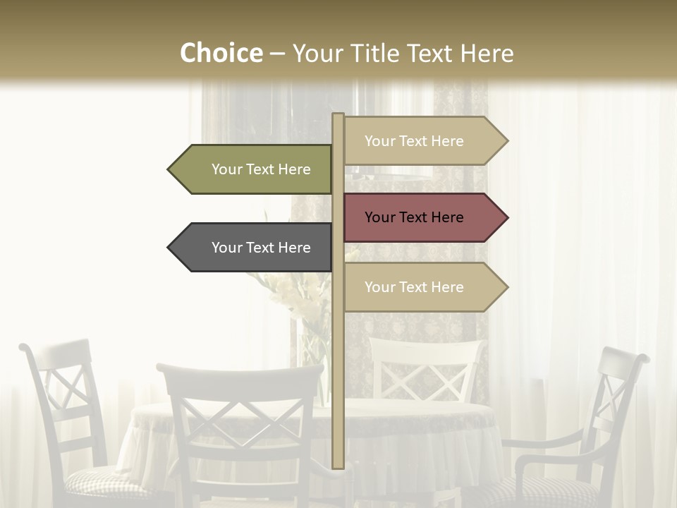 Served Lamp Estate PowerPoint Template