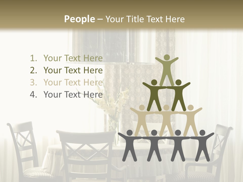 Served Lamp Estate PowerPoint Template
