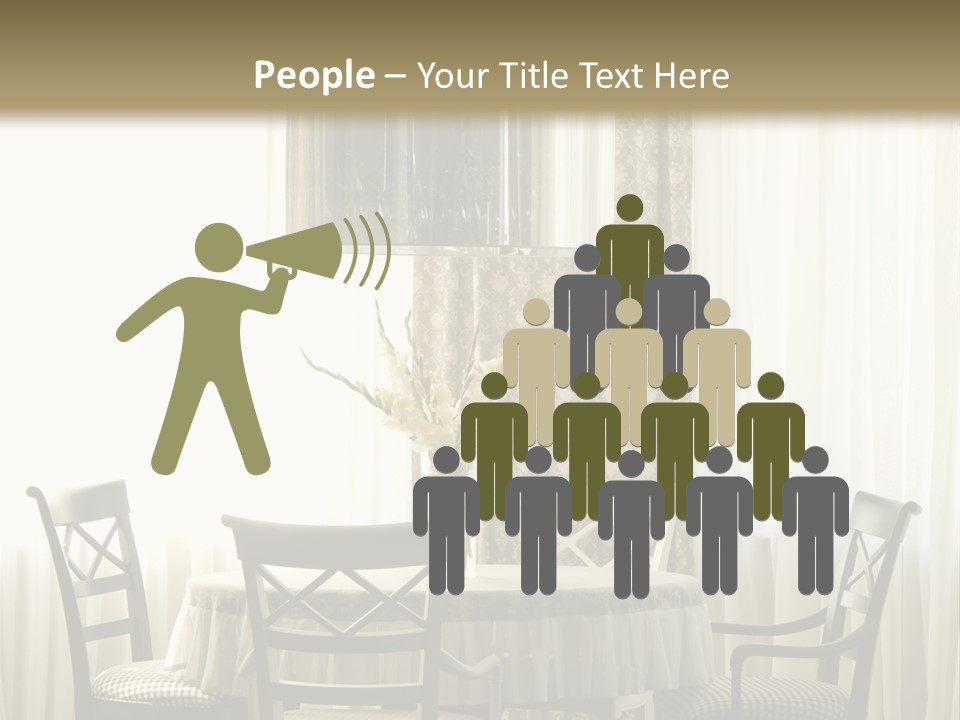 Served Lamp Estate PowerPoint Template