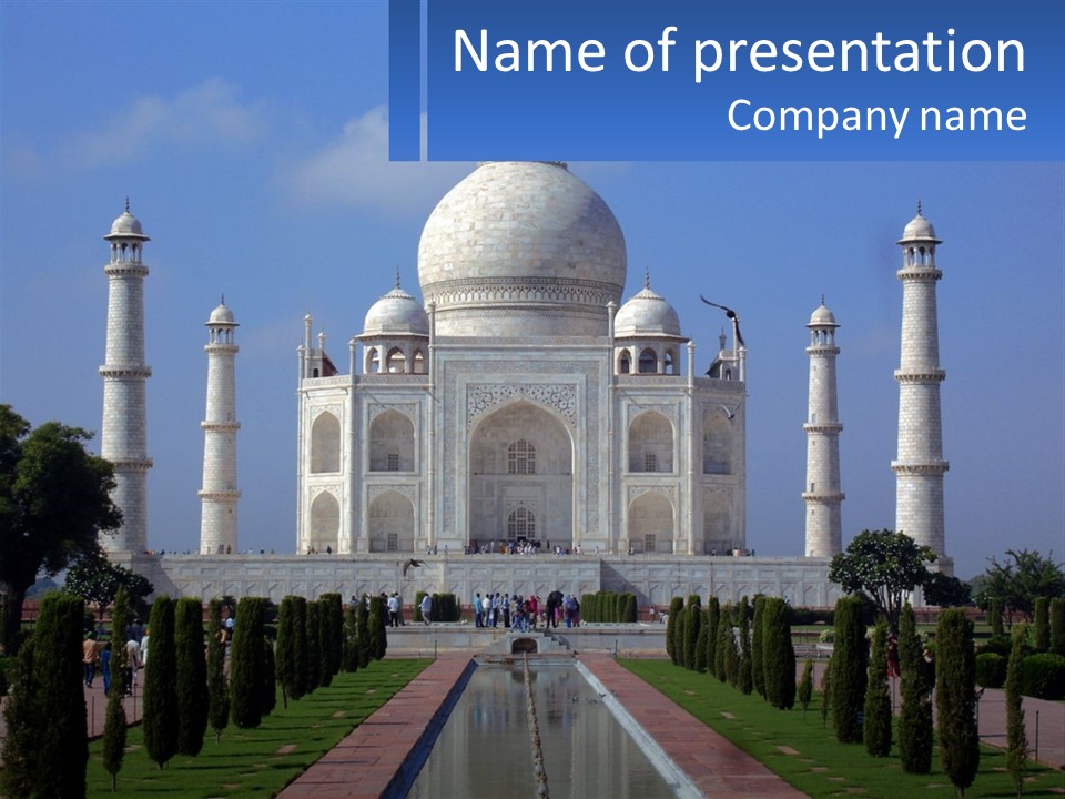 Dome Building Travel PowerPoint Template