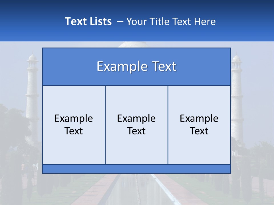 Dome Building Travel PowerPoint Template