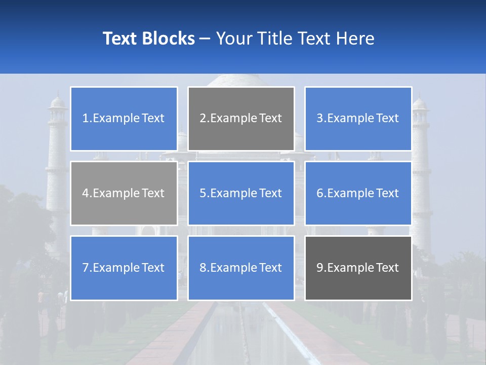 Dome Building Travel PowerPoint Template