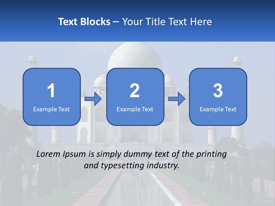 Dome Building Travel PowerPoint Template