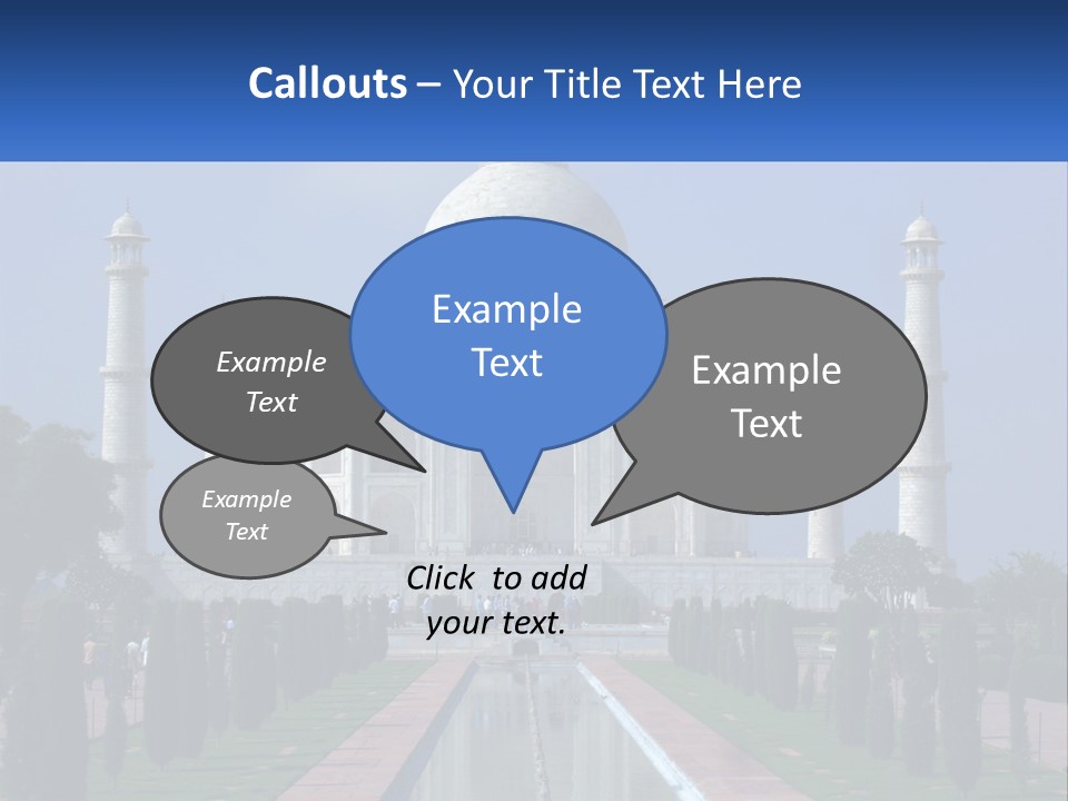Dome Building Travel PowerPoint Template