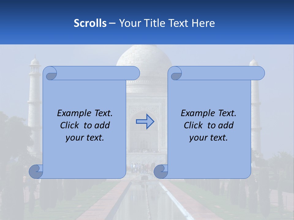 Dome Building Travel PowerPoint Template