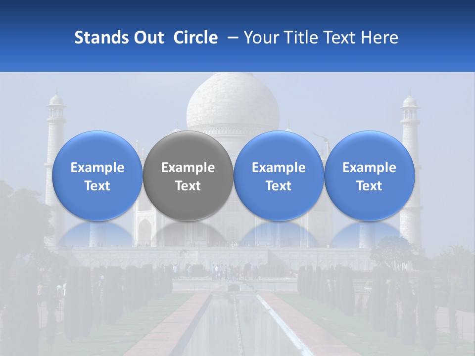 Dome Building Travel PowerPoint Template