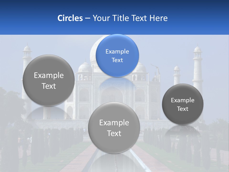 Dome Building Travel PowerPoint Template