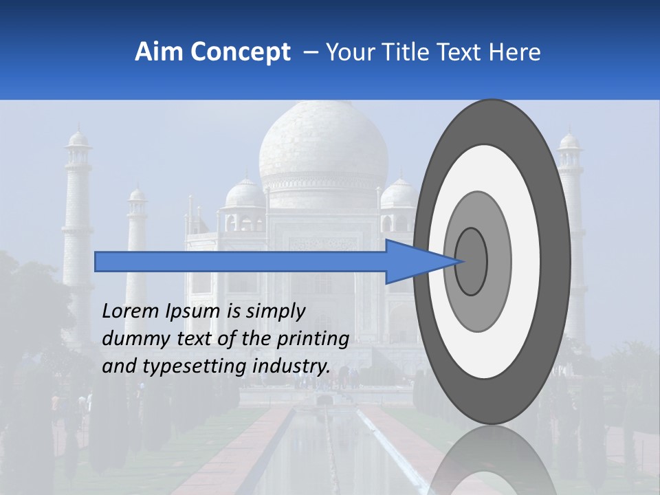Dome Building Travel PowerPoint Template