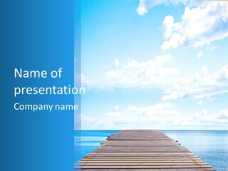Backgrounds Way Sand PowerPoint Template