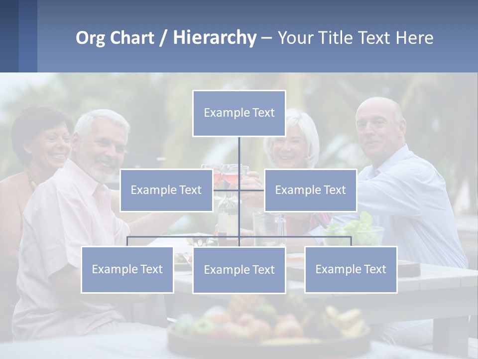 Happy Elderly Recreation PowerPoint Template