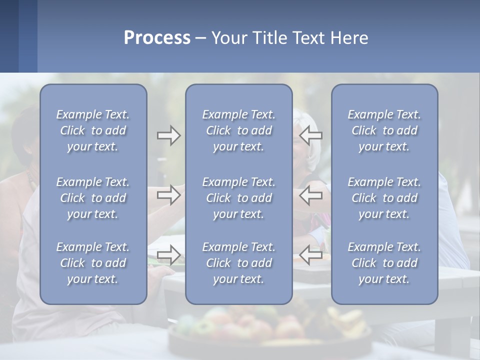 Happy Elderly Recreation PowerPoint Template