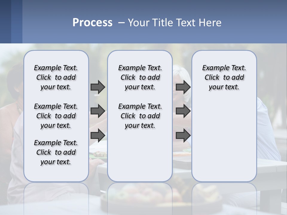Happy Elderly Recreation PowerPoint Template