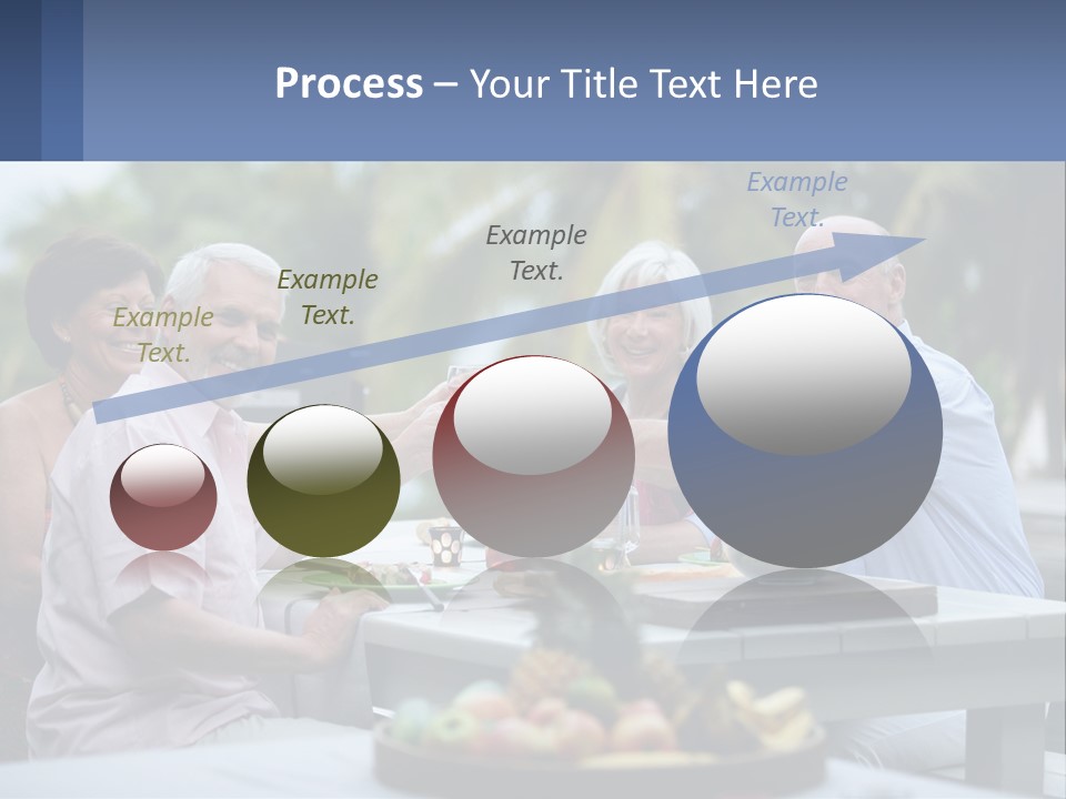 Happy Elderly Recreation PowerPoint Template