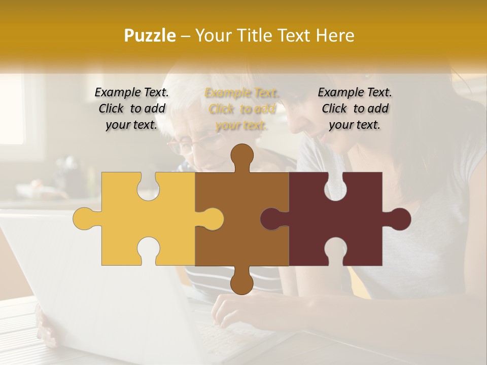 Laptop Domestic Wifi PowerPoint Template