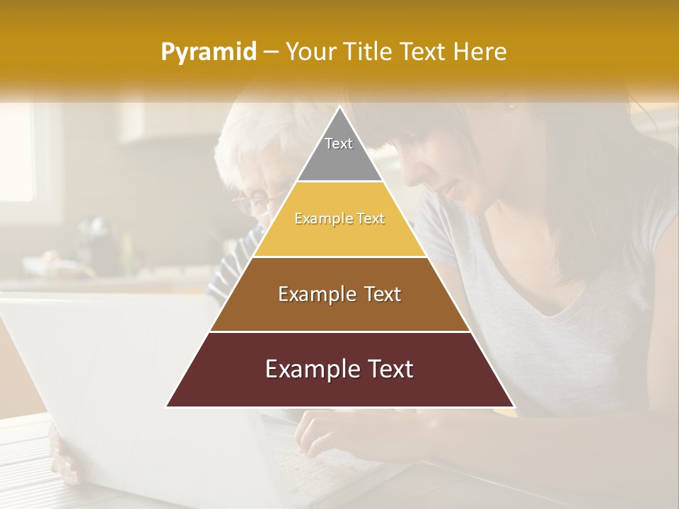 Laptop Domestic Wifi PowerPoint Template