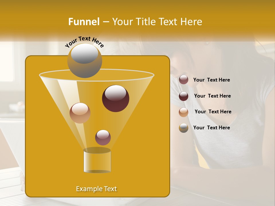 Laptop Domestic Wifi PowerPoint Template
