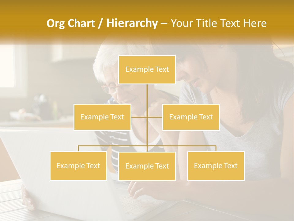 Laptop Domestic Wifi PowerPoint Template