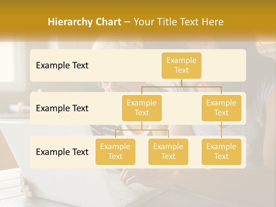 Laptop Domestic Wifi PowerPoint Template