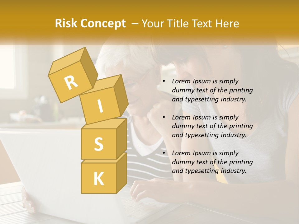 Laptop Domestic Wifi PowerPoint Template