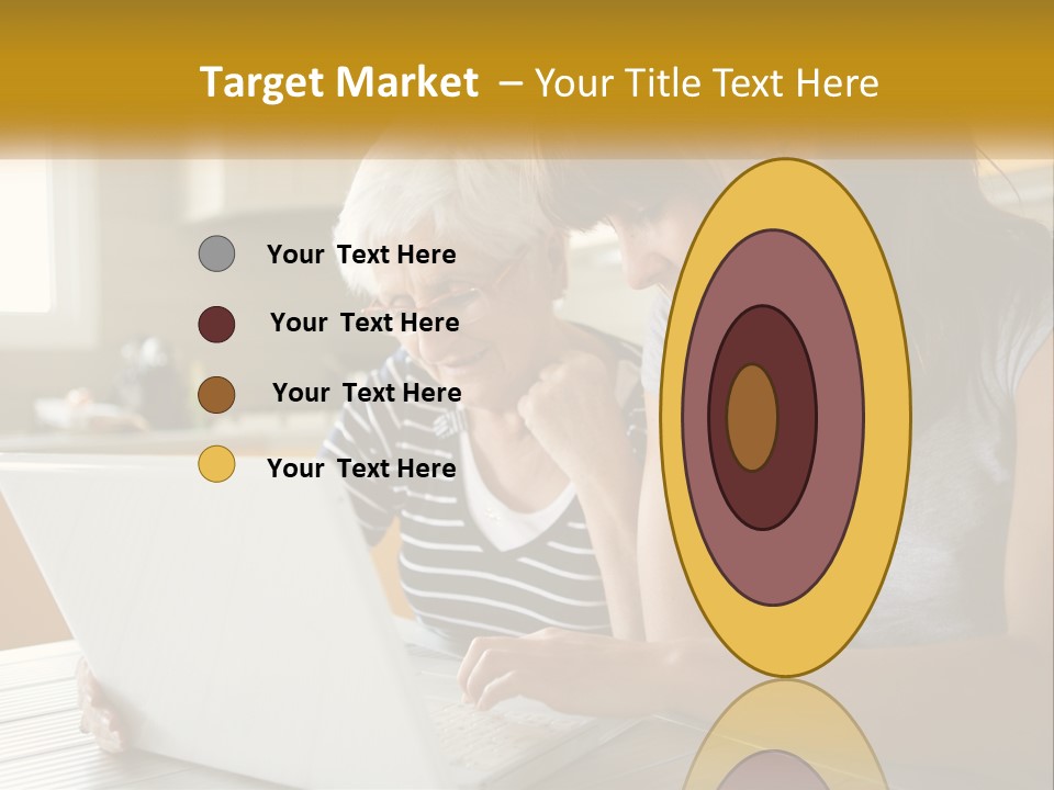 Laptop Domestic Wifi PowerPoint Template