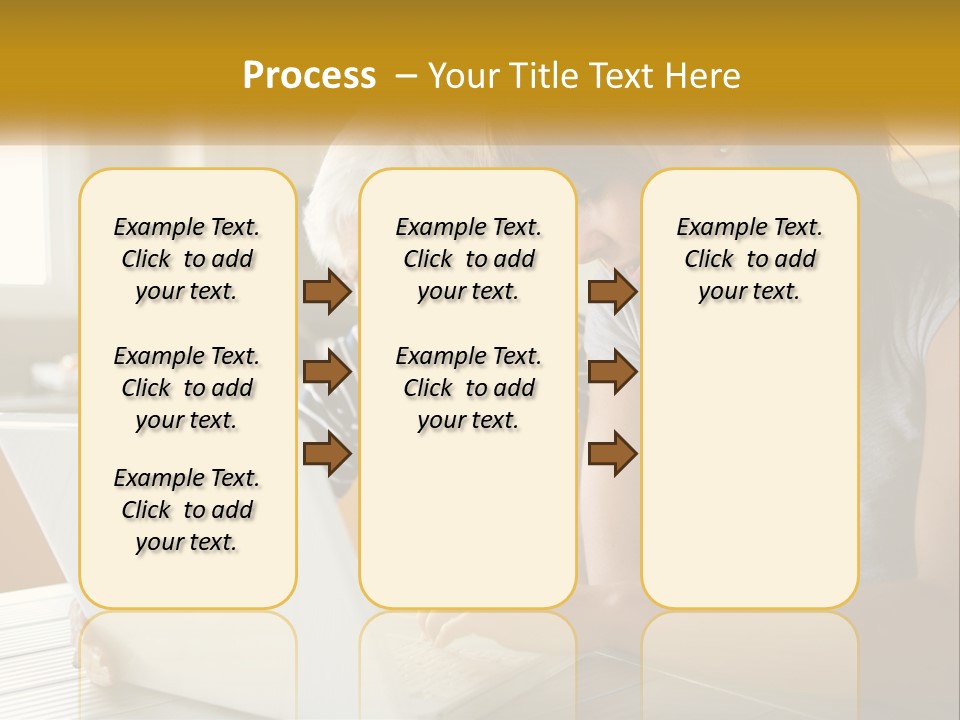 Laptop Domestic Wifi PowerPoint Template