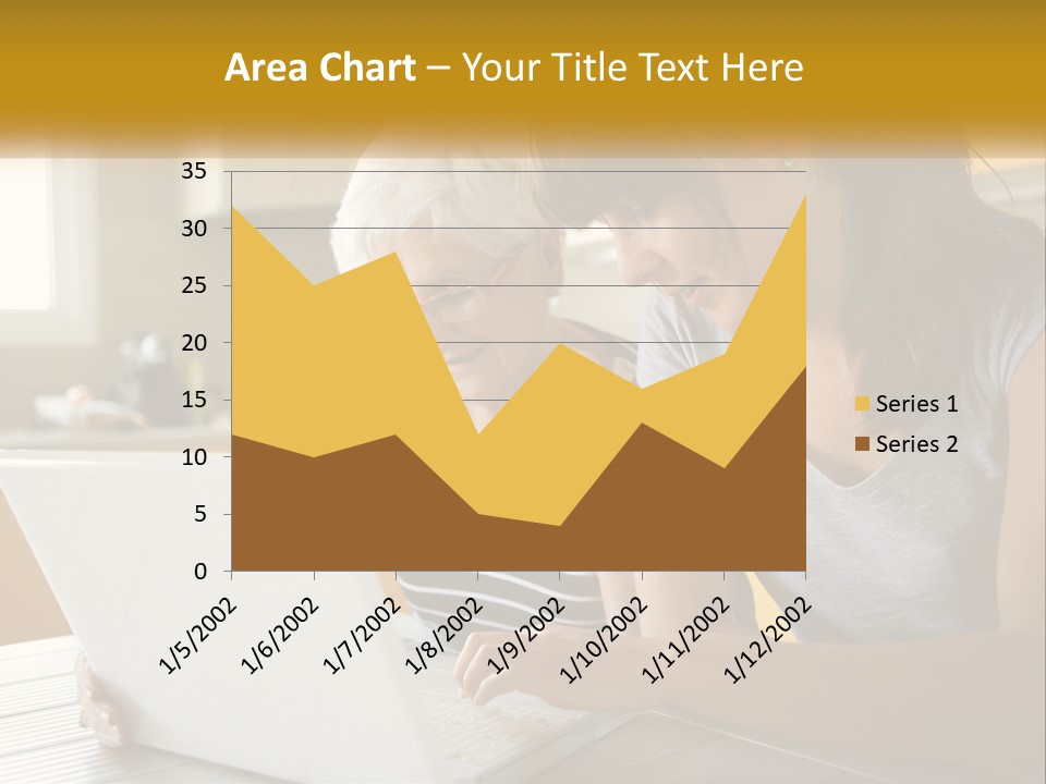 Laptop Domestic Wifi PowerPoint Template