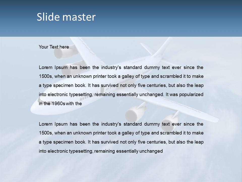 Space Tourism Aeroplane PowerPoint Template Download now for free Space Tourism Aeroplane PowerPoint Template Download now for free