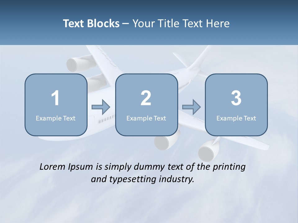 Space Tourism Aeroplane PowerPoint Template - Download now for free ...