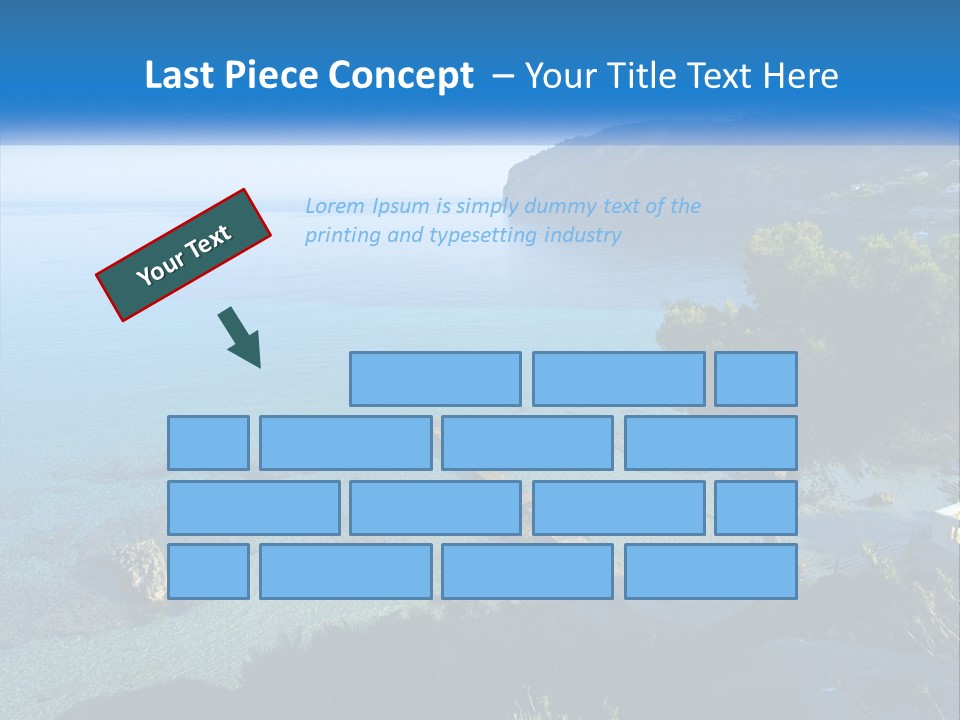 Summer Tranquil Mar PowerPoint Template