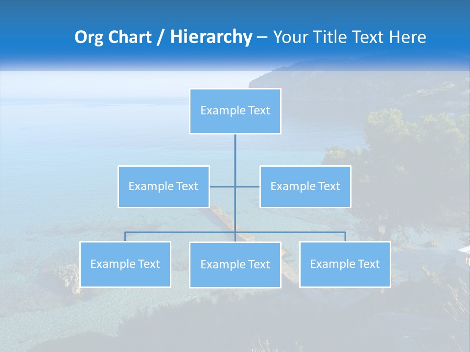 Summer Tranquil Mar PowerPoint Template