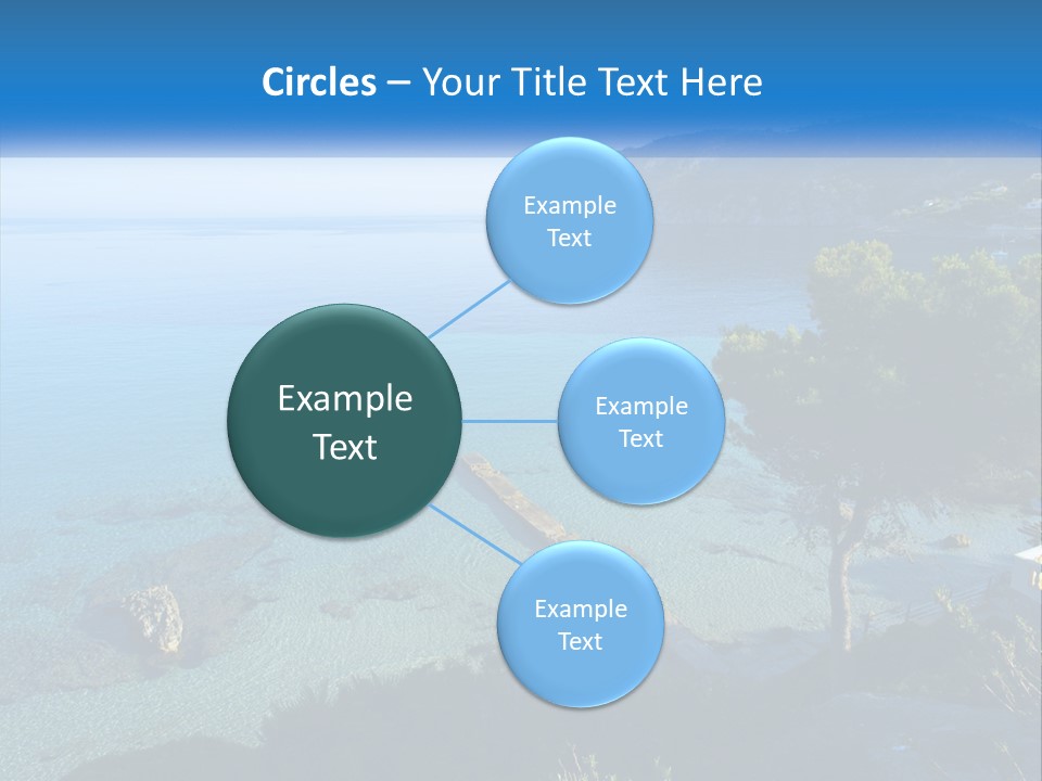Summer Tranquil Mar PowerPoint Template