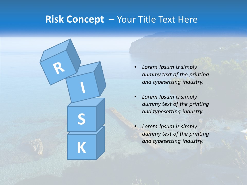 Summer Tranquil Mar PowerPoint Template