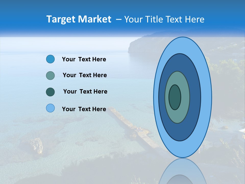 Summer Tranquil Mar PowerPoint Template