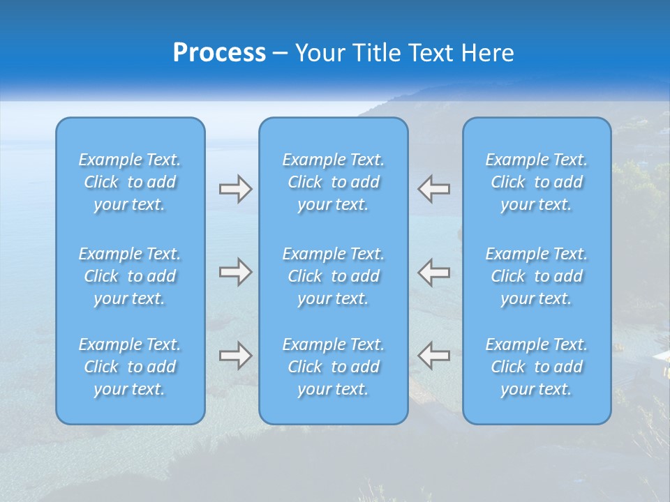 Summer Tranquil Mar PowerPoint Template