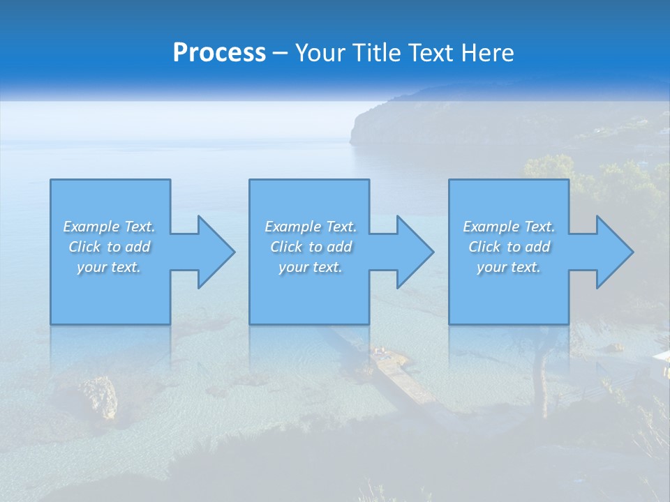 Summer Tranquil Mar PowerPoint Template