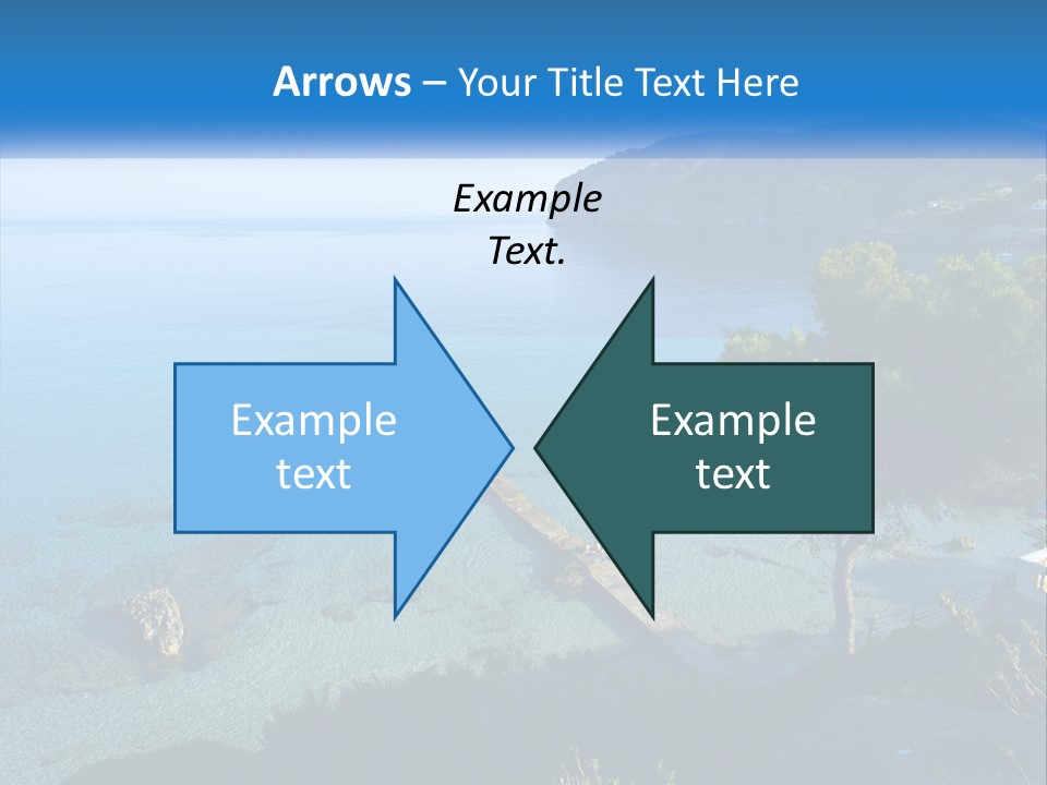 Summer Tranquil Mar PowerPoint Template