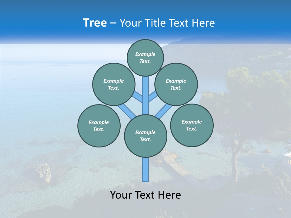 Summer Tranquil Mar PowerPoint Template