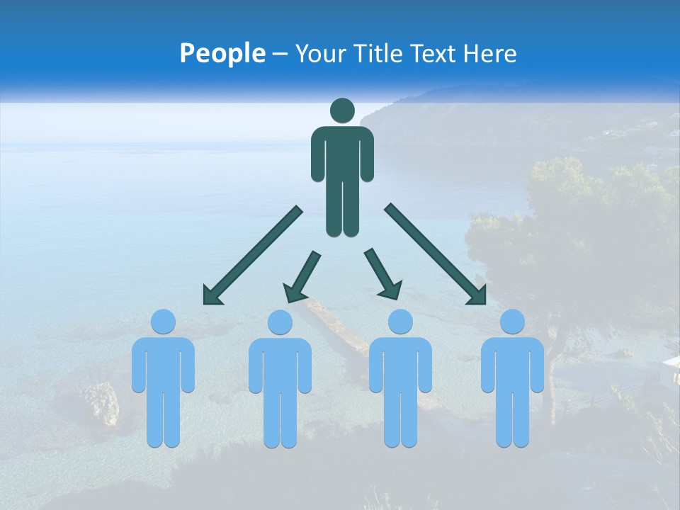 Summer Tranquil Mar PowerPoint Template