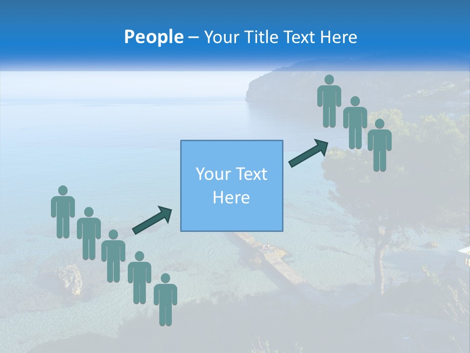 Summer Tranquil Mar PowerPoint Template