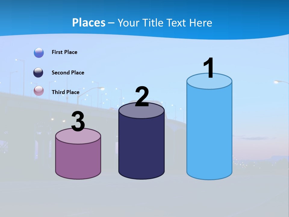 Canada Traffic Qew PowerPoint Template
