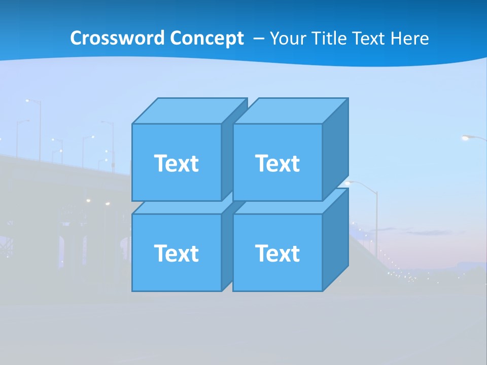 Canada Traffic Qew PowerPoint Template