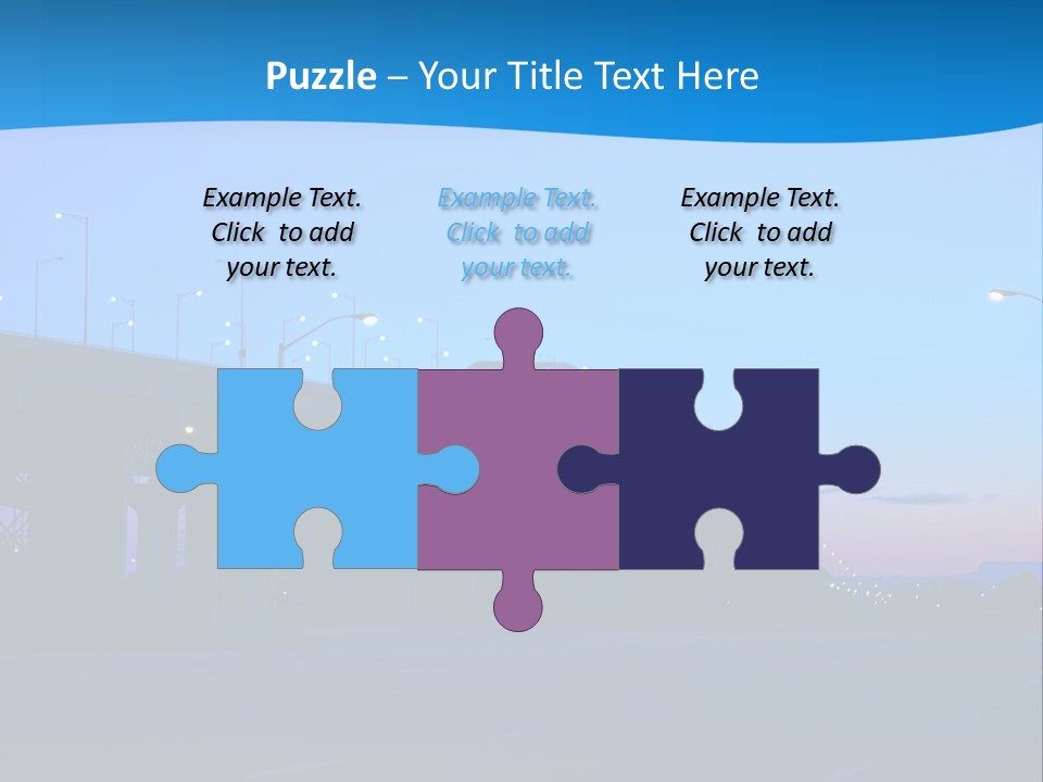 Canada Traffic Qew PowerPoint Template