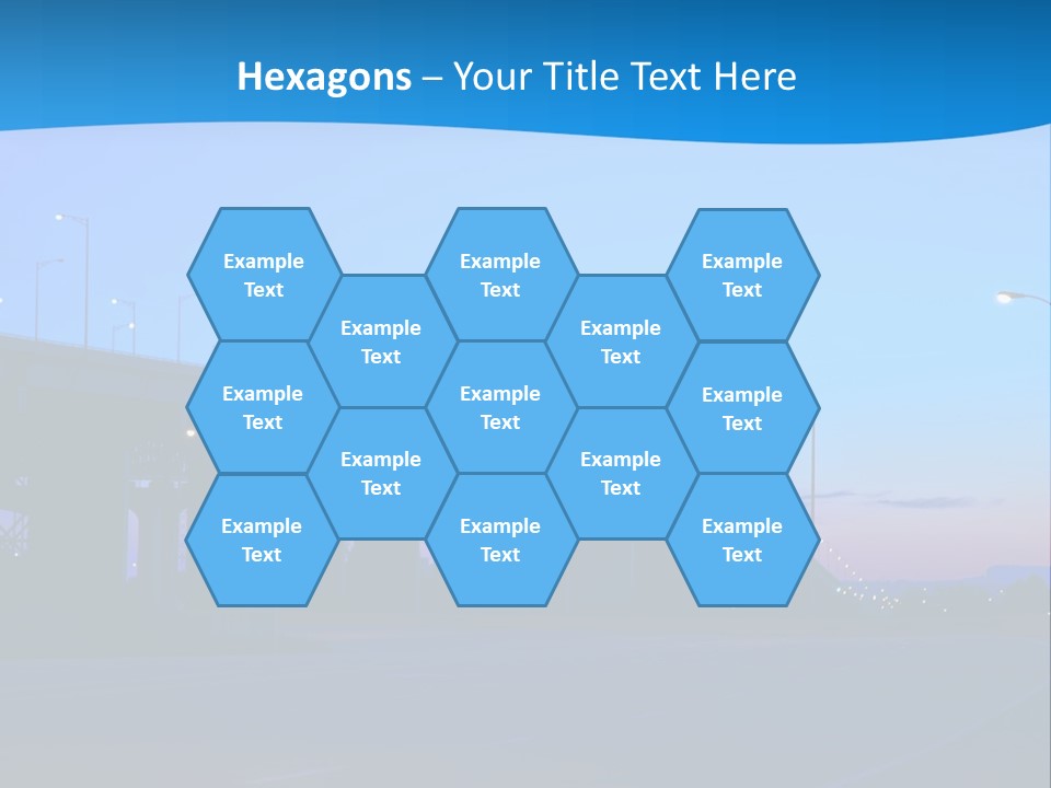 Canada Traffic Qew PowerPoint Template