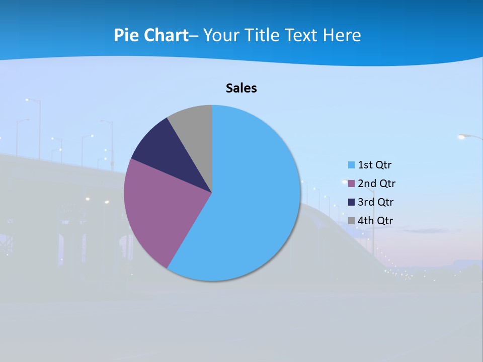 Canada Traffic Qew PowerPoint Template