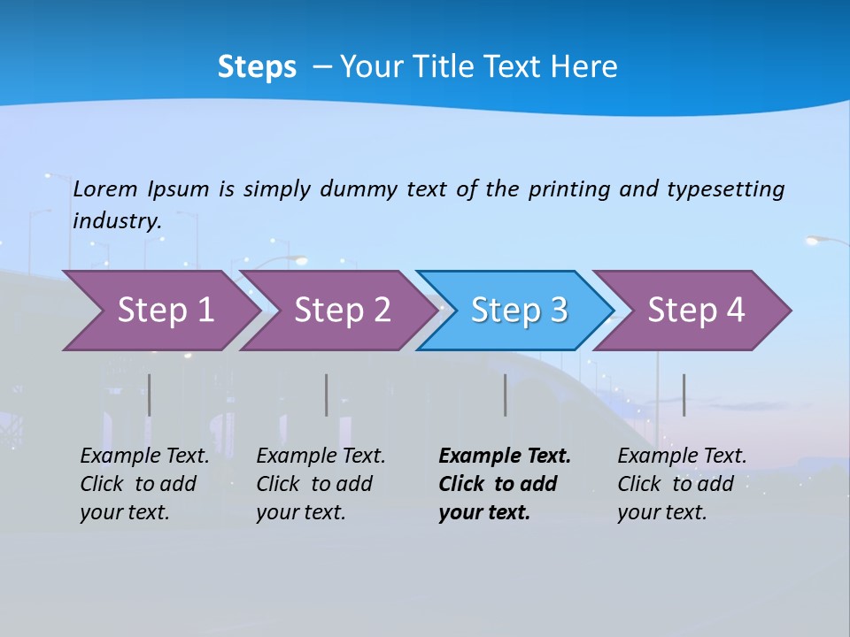 Canada Traffic Qew PowerPoint Template