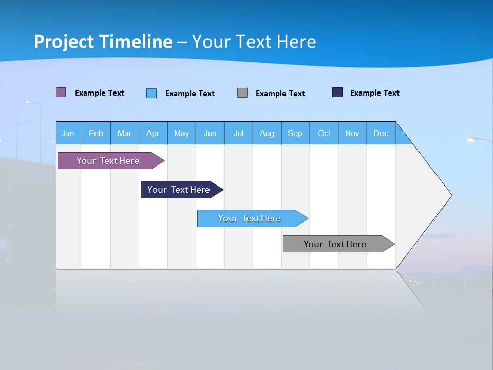 Canada Traffic Qew PowerPoint Template